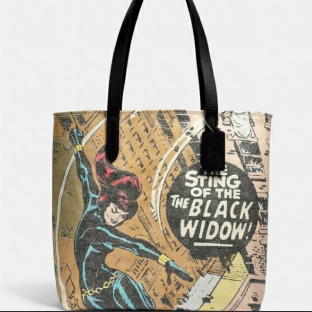 Coach Black Widow Tote Bag NWT in bag